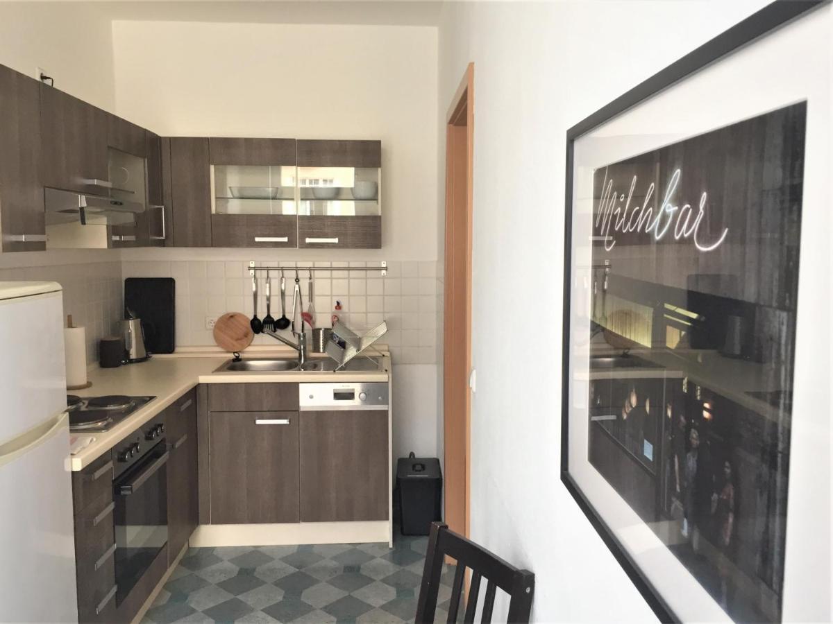 Ferienwohnung Leutzsch Am Leipziger Auenwald Bagian luar foto