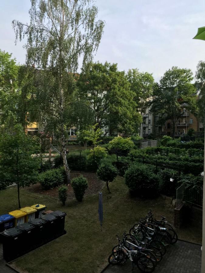 Ferienwohnung Leutzsch Am Leipziger Auenwald Bagian luar foto